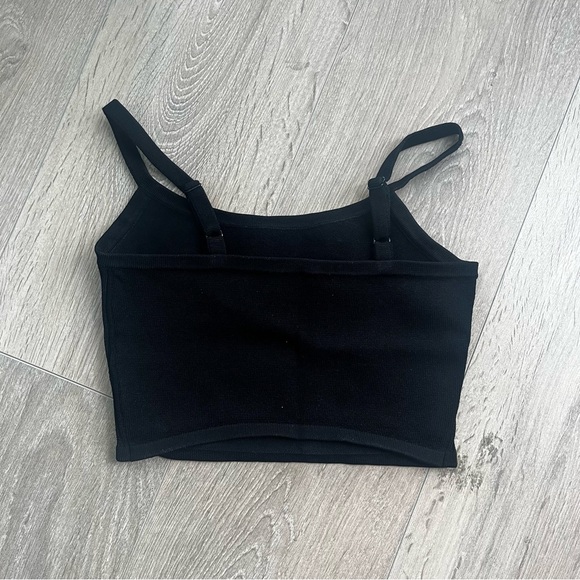 Babaton Black Bandage Crop Top Size Small - Picture 2 of 2